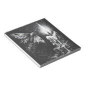 炎へと惹かれる蛾 ― BurnsInHell作 ノートパッド (アングル)