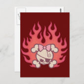 炎をドーリー ポストカード (正面/裏面)