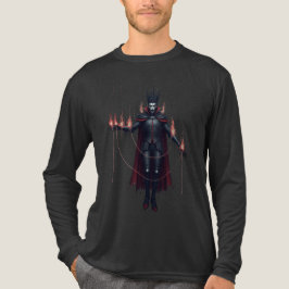 炎を上げた執権を呼び起こす トライブレンドTシャツ