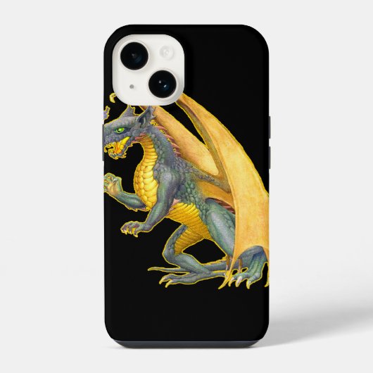 炎を吐くドラゴンのiPhone 6ケース iPhoneケース (裏面)