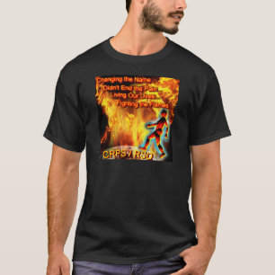 炎を戦う住んでいるCRPS/RSD私達の生命 Tシャツ
