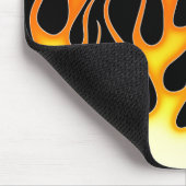 炎を改造しました マウスパッド (コーナー)