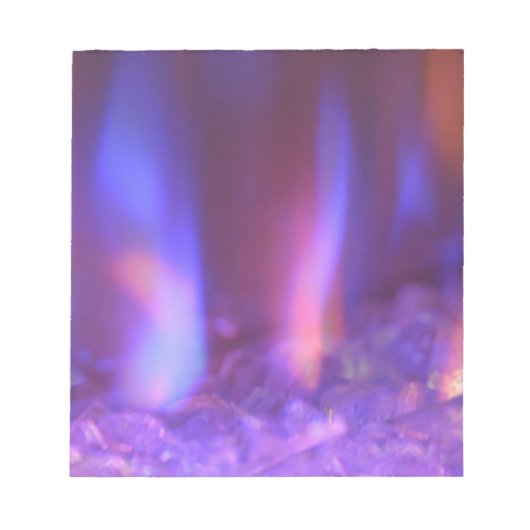 炎を燃やす ノートパッド (正面)