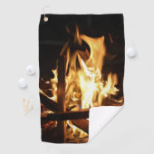 炎を通して ゴルフタオル (インサイチュ)