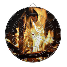 炎を通して ダーツボード