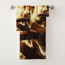 炎を通して バスタオルセット