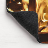 炎を通して マウスパッド (コーナー)