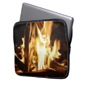 炎を通して ラップトップスリーブ (正面左)