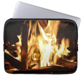 炎を通して ラップトップスリーブ