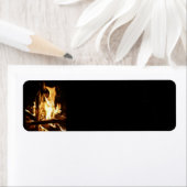 炎を通して ラベル (インサイチュ)