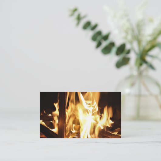 炎を通して 名刺 (スタンド正面)