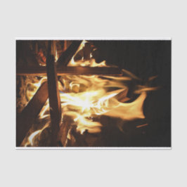 炎を通して 薄葉紙