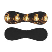 炎を通して 野球ボール (パネル)