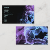 炎カッコいい 名刺 (正面/裏面)