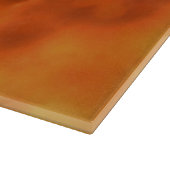 炎カラフルの飛んでいる背景に立つフェニックス カッティングボード (角)