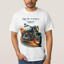 炎クラシックで動くオートバイ