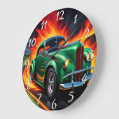 炎クラシックの改造風景をスピード化 ラージ壁時計 (傾斜)