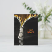 炎ジッパー ポストカード (スタンド正面)