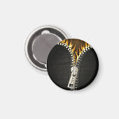 炎ジッパー マグネット (正面/裏面)