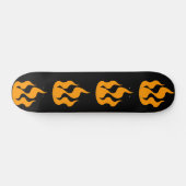 炎スケートボード スケートボード (横)