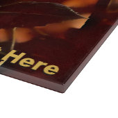 炎バラ カッティングボード (角)