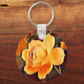 炎バラ キーホルダー (正面)