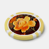 炎バラ ポーカーチップ (シングル)