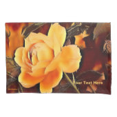 炎バラ 枕カバー (正面)