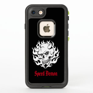 炎パーソナライズされた中の悪魔スカル