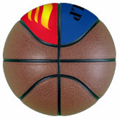 炎パーソナライズされた バスケットボール (右)