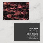 炎フラクタル波01 名刺 (正面/裏面)