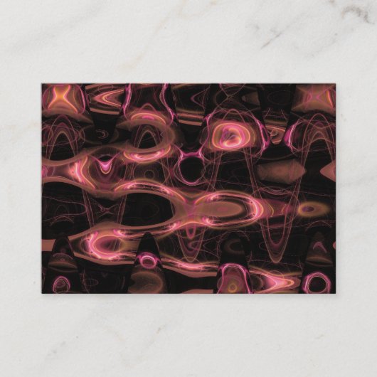 炎フラクタル波01 名刺 (正面)