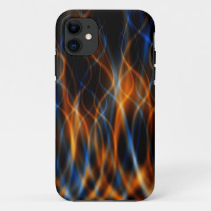 炎フラクタルiPhoneケース iPhone 11 ケース
