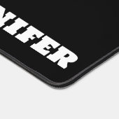 炎モダン火の馬 デスクマット (コーナー)