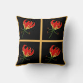 炎ユリGloriosa クッション (裏面)