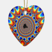 炎リングや輪 セラミックオーナメント (左)