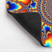 炎リングや輪 マウスパッド (コーナー)