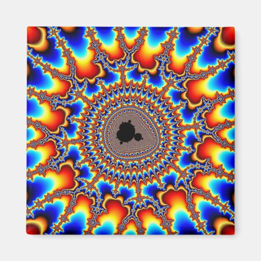 炎リングや輪 マグネット (正面)