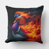 炎素晴らしを消す火鳥の熱いまんだらんのアヒル クッション (正面)