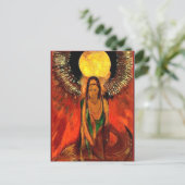 炎絵画の女神オリロン・レドン ポストカード (スタンド正面)