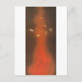 炎舞,速水御舟炎の舞，御舟 ポストカード (正面)