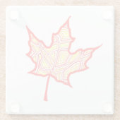 炎葉 ガラスコースター (裏面)