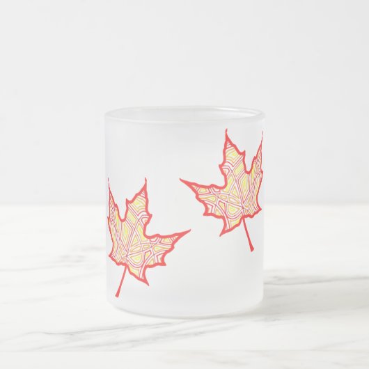 炎葉 フロストグラスマグカップ (中央)