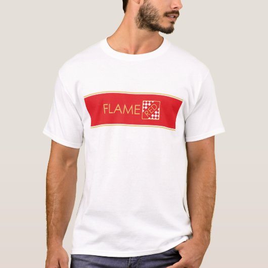 炎赤いLE Tシャツ (正面)