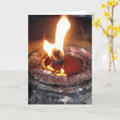 炎 カード (黄色い花)