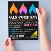 炎、ガカラフルス·エンジニア、サプライヤ広告 チラシ (手)