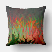 炎…... クッション (裏面)