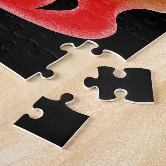 炎 ジグソーパズル (側面)