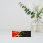 炎 スキニー名刺 (スタンド正面)