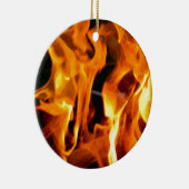 炎 セラミックオーナメント (右)